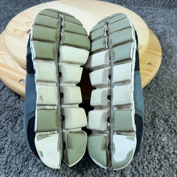 On Cloud 5 Running Shoes Mens Size 8 Blue Blue Gray Gym Training Sneakers - Picture 7 of 7